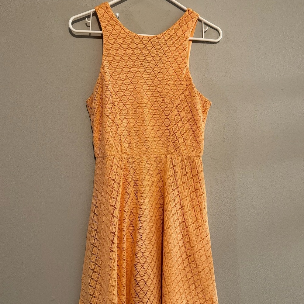 Maurices Orange Sleeveless Dress